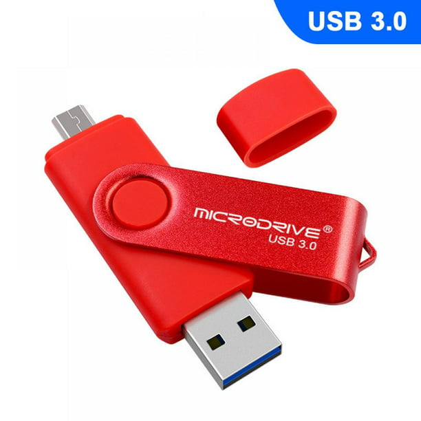 USB Memory Storage Stick 4 in 1 Pen Drive for Ipad Android Mini USB Type-C Phone External Expandable Memory Storage USB Flash Drive USB 3.0 